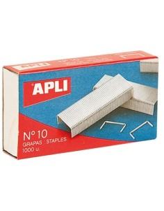 C 20 cajas de 1000 grapas galvanizadas nº10 apli